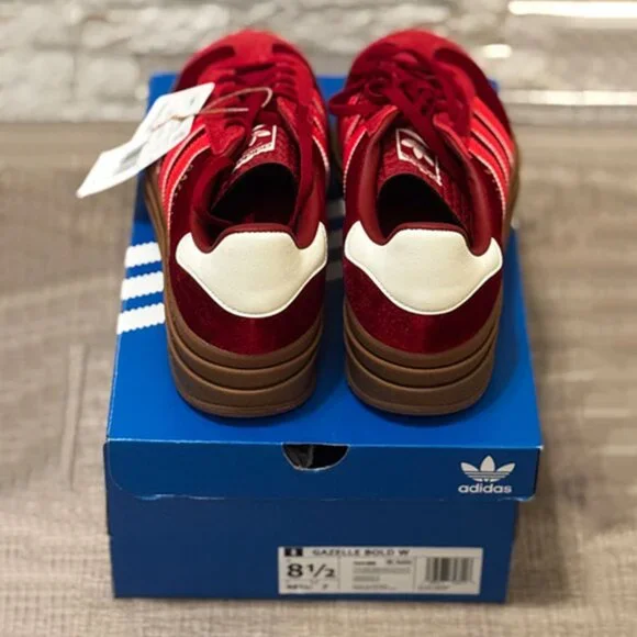 NWT !! - ADIDAS - Original Women's Gazelle BOLD Shoes - SIZE: 8.5 - Picture 8 of 11